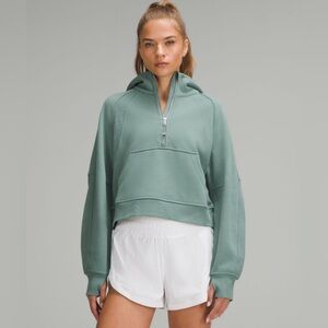 *New with Tag* Lululemon Scuba Oversized Half Zip Hoodie - Tidewater Teal (XS/S)